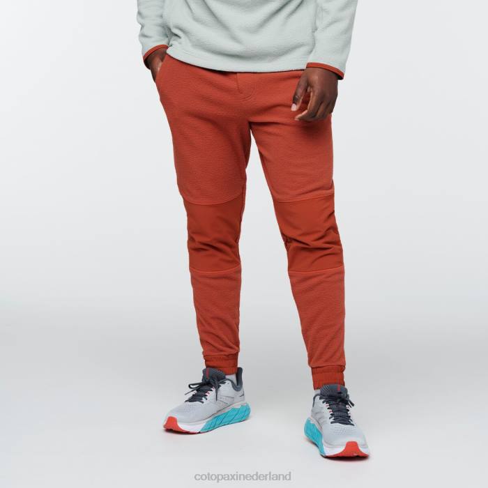 Abrazofleece joggingbroek Heren Cotopaxi kruid LDZ0154 kleding