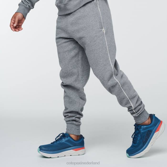 joggingbroek Heren Cotopaxi heide grijs LDZ0148 kleding