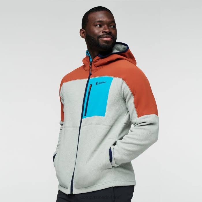 abrazo fleecejack met capuchon en volledige ritssluiting Heren Cotopaxi kruiden/borstel LDZ0117 kleding