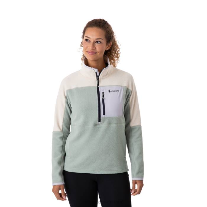 Abrazo fleecejack met halve rits vrouwen Cotopaxi crème/kwast LDZ039 kleding