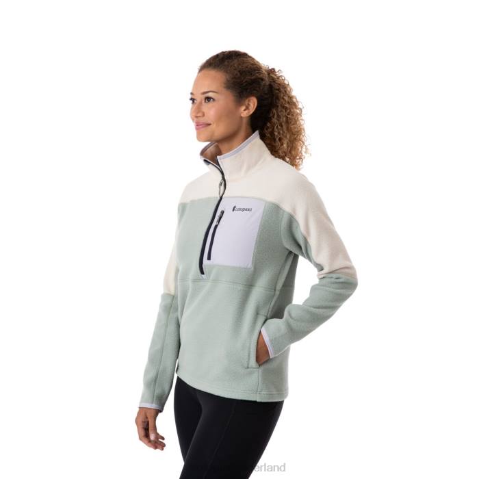 Abrazo fleecejack met halve rits vrouwen Cotopaxi crème/kwast LDZ039 kleding