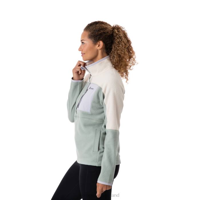 Abrazo fleecejack met halve rits vrouwen Cotopaxi crème/kwast LDZ039 kleding