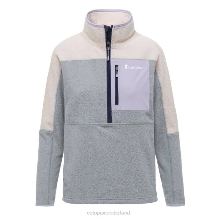 Abrazo fleecejack met halve rits vrouwen Cotopaxi crème/kwast LDZ039 kleding