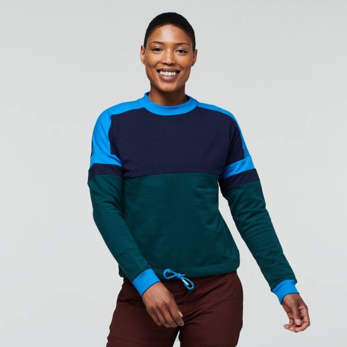 bandera-sweatshirt vrouwen Cotopaxi maritiem/diepe oceaan LDZ056 kleding
