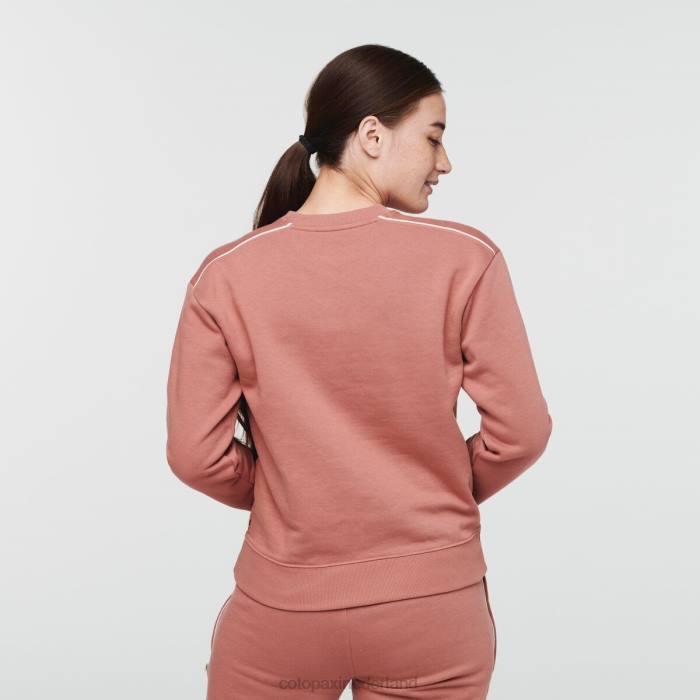 doe het goede sweatshirt met ronde hals vrouwen Cotopaxi aarden LDZ064 kleding
