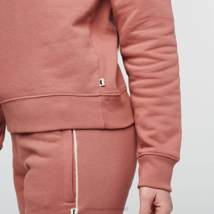 doe het goede sweatshirt met ronde hals vrouwen Cotopaxi aarden LDZ064 kleding