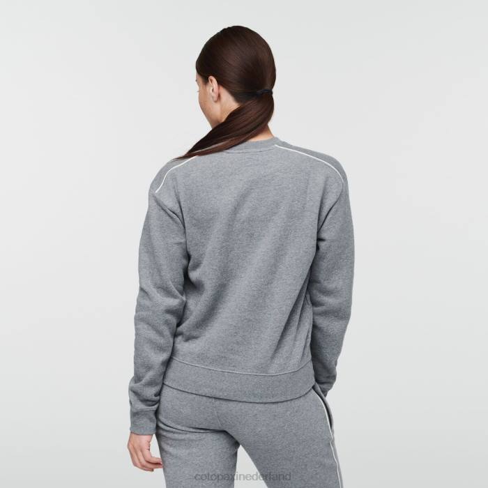 doe het goede sweatshirt met ronde hals vrouwen Cotopaxi heide grijs LDZ060 kleding