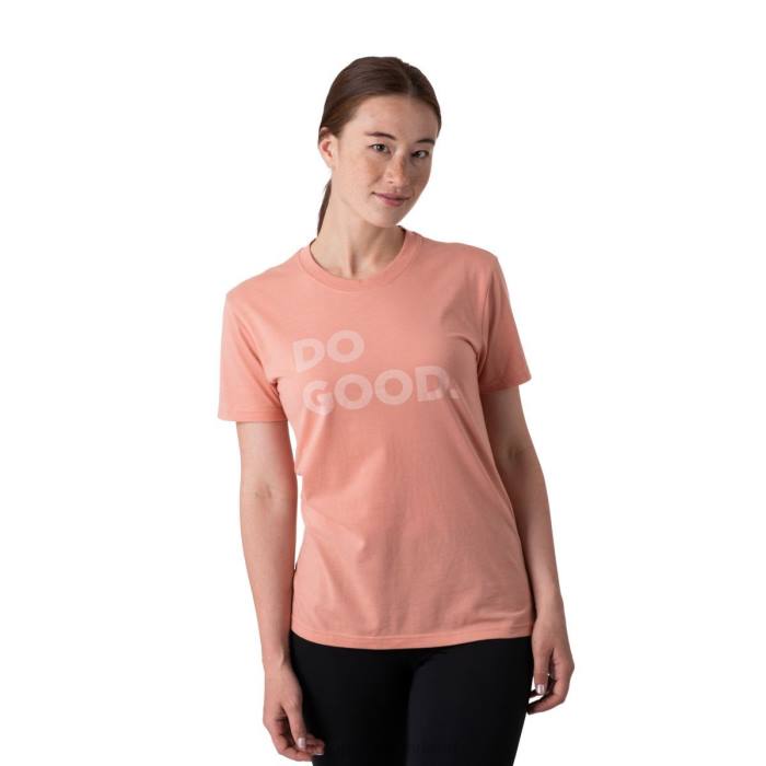 doe een goed t-shirt vrouwen Cotopaxi klei LDZ072 kleding