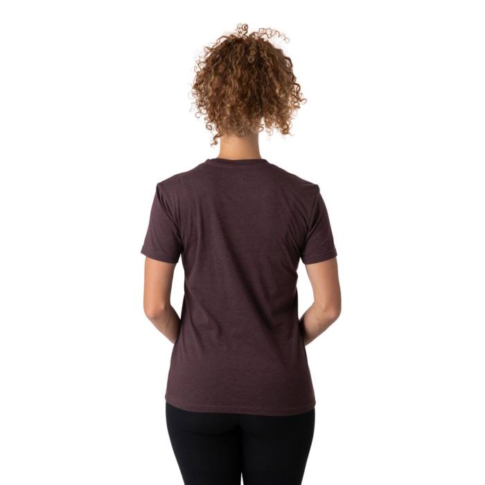 doe een goed t-shirt vrouwen Cotopaxi zwarte iris LDZ071 kleding