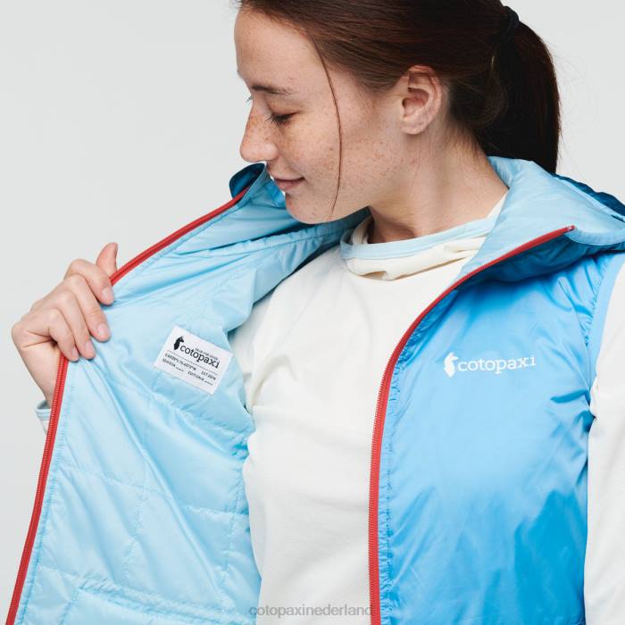 Teca Calido vest met capuchon vrouwen Cotopaxi wijze rivier LDZ048 kleding